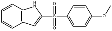 2-((4-METHOXYPHENYL)SULFONYL)-1H-INDOLE Struktur