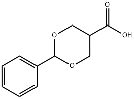 2-phenyl-1,3-Dioxane-5-carboxylic acid Structure