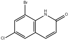 8-bromo-6-chloro-1,2-dihydroquinolin-2-one Structure