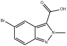 1534688-50-0 5-bromo-2-methyl-2H-indazole-3-carboxylic acid