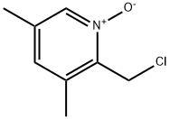 2-(chloromethyl)-3,5-dimethyl-1-oxidopyridin-1-ium Structure