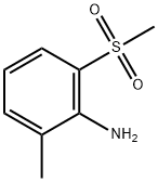 2-methanesulfonyl-6-methylaniline Struktur