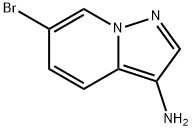 6-BROMOPYRAZOLO[1,5-A]PYRIDIN-3-AMINE Structure