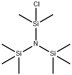 Silanamine, 1-chloro-1,1-dimethyl-N,N-bis(trimethylsilyl)- Structure