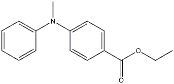 Benzoic acid, 4-(methylphenylamino)-, ethyl ester Structure