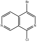 4-bromo-1-chloro-2,7-naphthyridine Structure