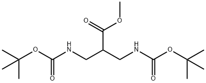 methyl 3-((tert-butoxycarbonyl)amino)-2-(((tert-butoxycarbonyl)amino)methyl)propanoate|甲基 3-((叔-丁氧羰基)氨基)-2-(((叔-丁氧羰基)氨基)甲基)丙酯