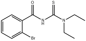 2-bromo-N-[(diethylamino)carbonothioyl]benzamide Structure