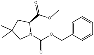 (S)-1-Cbz-4,4-dimethyl-pyrrolidine-2-carboxylic acid methyl ester|