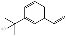 3-(2-羟基丙烷-2-基)苯甲醛, 161869-67-6, 结构式