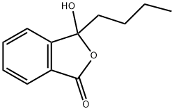 3-丁基-3-羟基异苯并呋喃-1(3H)-酮, 162050-42-2, 结构式