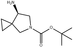 tert-butyl (7R)-7-amino-5-azaspiro[2.4]heptane-5-carboxylate Structure