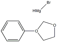 2-苯基-1,3二氧戊烷-溴化镁,164718-49-4,结构式