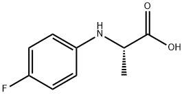 N-(4-氟苯基)丙氨酸 结构式