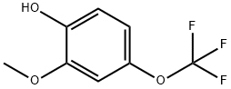 2-甲氧基-4-三氟甲氧基苯酚,166312-49-8,结构式