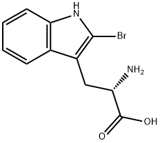 DL-2-BromoTryptophan Struktur