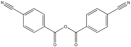 4-cyanobenzoic anhydride 化学構造式