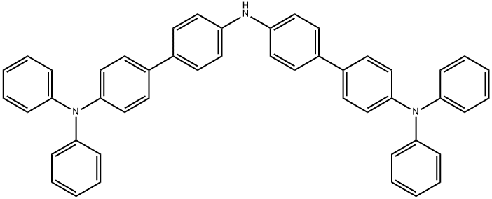 N'-[4'-(二苯胺)[1,1'-联苯基]-4-基]-N,N-二苯基-[1,1'-联苯基]-4,4'-二胺,167218-39-5,结构式