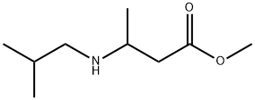 methyl 3-[(2-methylpropyl)amino]butanoate Structure