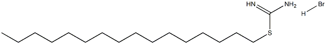 Carbamimidothioic acid,hexadecyl ester, monohydrobromide (9CI) Structure