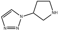 1-pyrrolidin-3-yl-1H-1,2,3-triazole dihydrochloride Struktur