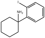 1-(2-iodophenyl)cyclohexan-1-amine Struktur