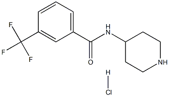 N-(Piperidin-4-yl)-3-(trifluoromethyl)benzamide hydrochloride|1707358-36-8
