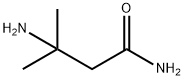 3-氨基-3-甲基丁酰胺 结构式