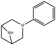 3-Phenyl-3,6-diaza-bicyclo[3.1.1]heptane Struktur