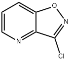 3-氯异唑并[4,5-B]吡啶 结构式