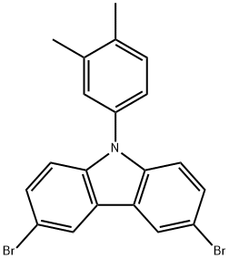 1786404-06-5 3,6-二溴-9-(3,4-二甲基苯基)-9H-咔唑