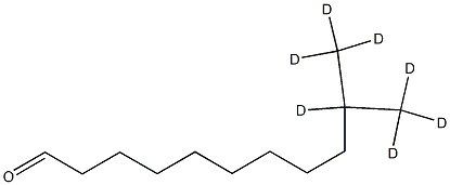 10,11,11,11-tetradeuterio-10-(trideuteriomethyl)undecanal|10,11,11,11-tetradeuterio-10-(trideuteriomethyl)undecanal