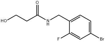 N-(4-Bromo-2-fluoro-benzyl)-3-hydroxy-propionamide|