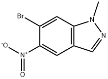 6-bromo-1-methyl-5-nitro-1H-indazole|6-溴-1-甲基-5-硝基-1H-吲唑