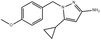 5-cyclopropyl-1-(4-methoxybenzyl)-1H-pyrazol-3-amine|5-cyclopropyl-1-(4-methoxybenzyl)-1H-pyrazol-3-amine