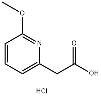 2-(6-Methoxypyridin-2-yl)acetic acid hydrochloride price.