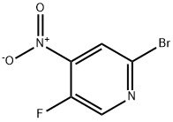 2-Bromo-5-fluoro-4-nitropyridine Structure