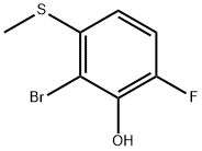 1805936-70-2 2-BROMO-6-FLUORO-3-(METHYLTHIO)PHENOL