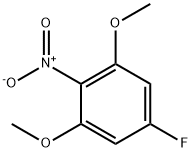 1,3-二甲氧基-5-氟-2-硝基苯,1806452-66-3,结构式