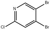 2-氯-4,5-二溴吡啶, 1807166-31-9, 结构式