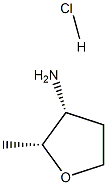 Cis-2-Methyltetrahydrofuran-3-Amine Hydrochloride Structure
