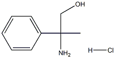 2-AMINO-2-PHENYLPROPAN-1-OL HCL Structure
