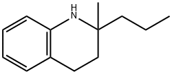 Quinoline, 1,2,3,4-tetrahydro-2-methyl-2-propyl- Struktur