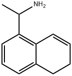 1-(5,6-dihydronaphthalen-1-yl)ethan-1-amine hydrochloride 化学構造式