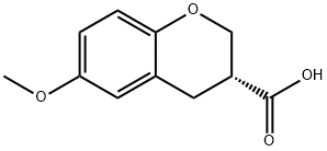 (R)-6-METHOXYCHROMAN-3-CARBOXYLIC ACID Structure