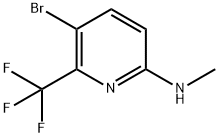(5-Bromo-6-trifluoromethyl-pyridin-2-yl)-methyl-amine|