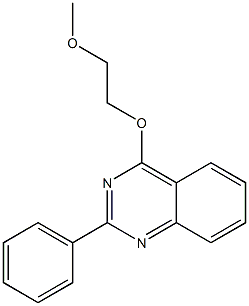 Quinazoline, 4-(2-methoxyethoxy)-2-phenyl-|