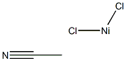 (乙腈)二氯镍(II), 18897-44-4, 结构式