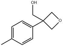 [3-(4-methylphenyl)oxetan-3-yl]methanol Struktur