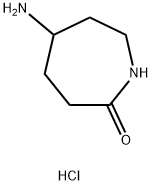 5-Amino-azepan-2-one dihydrochloride Struktur